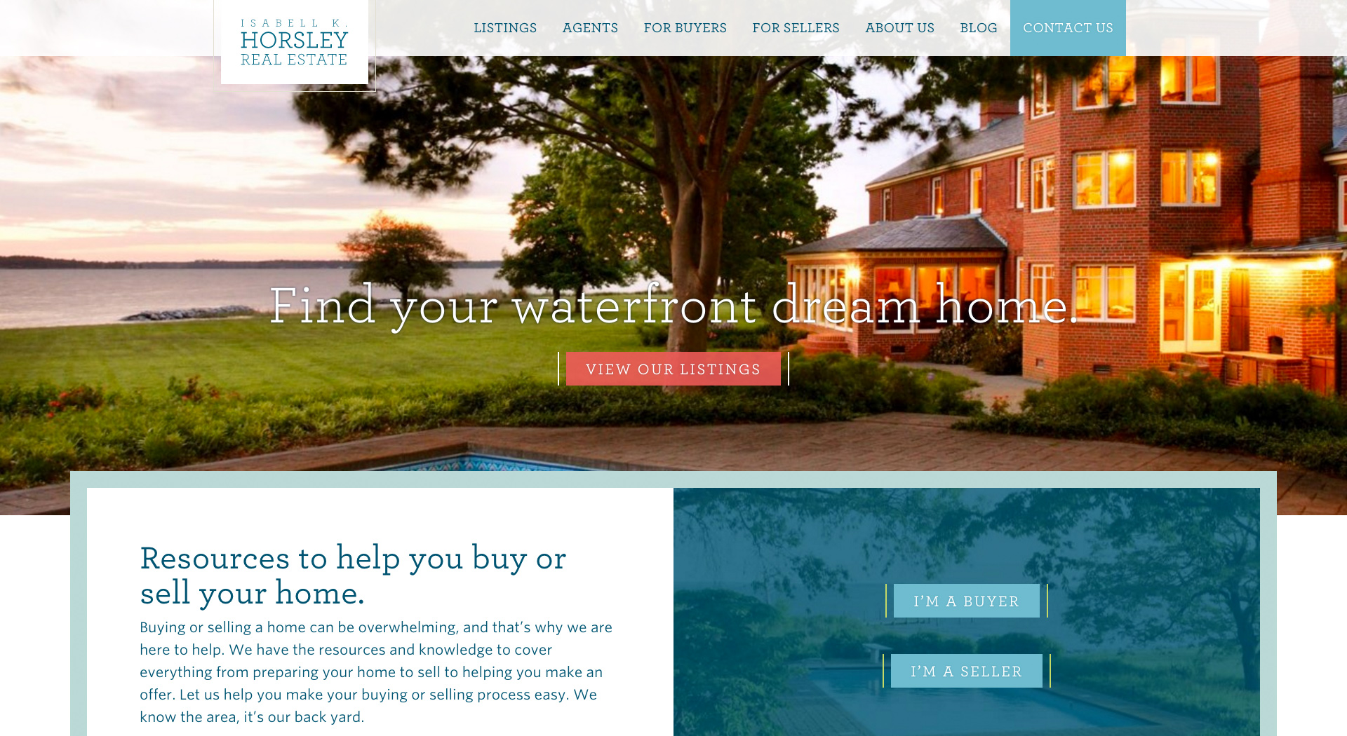 horsley real estate home page