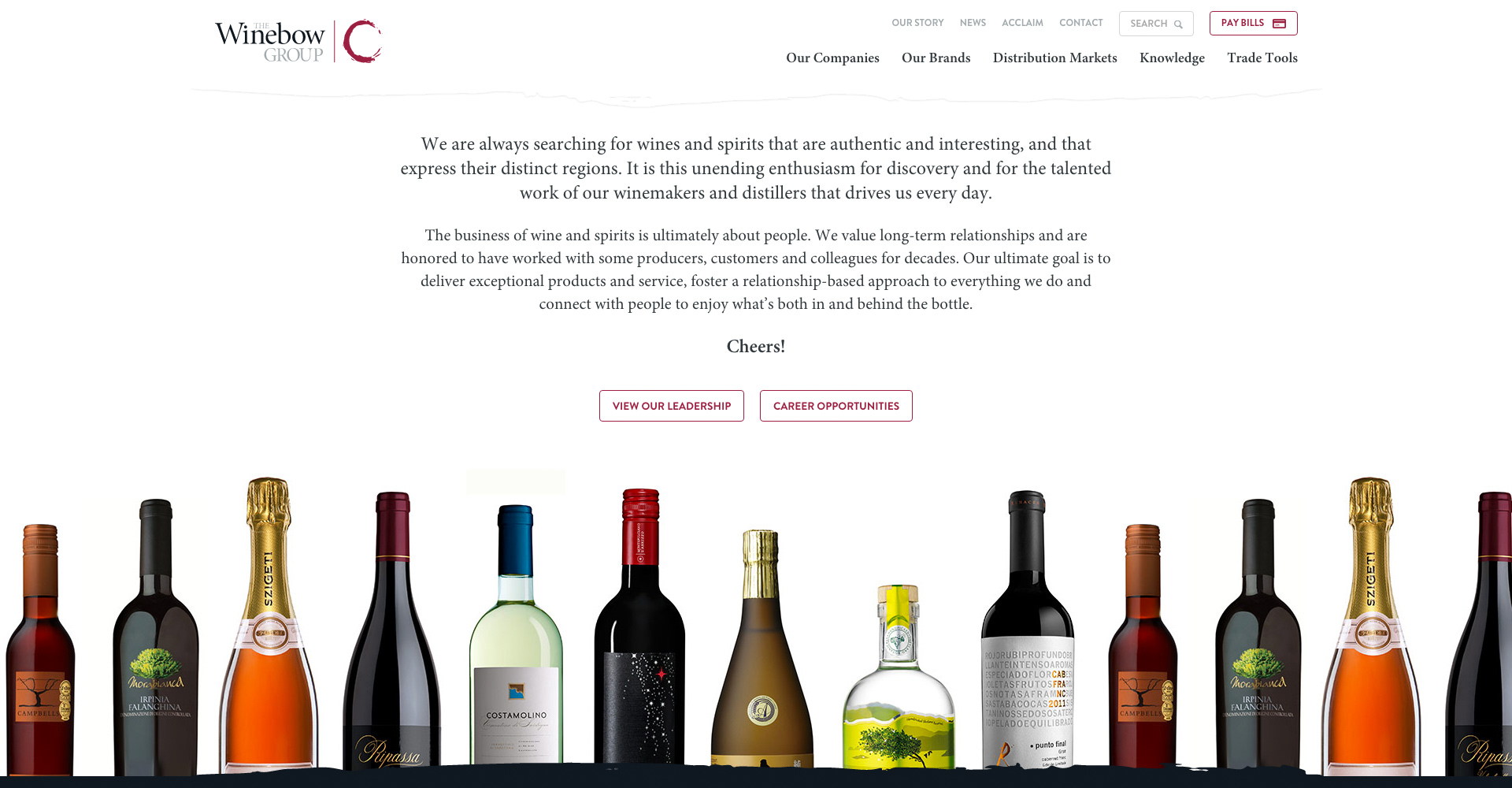 the winebow group story page